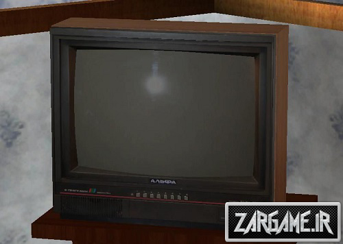 دانلود تلویزیون قدیمی برای خانه ی CJ در GTA Sanandreas