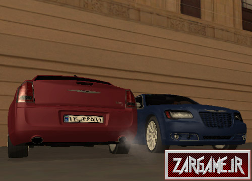 دانلود ماشین زیبای Chrysler 300C با پلاک ایرانی برای (GTA 5 (San Andreas
