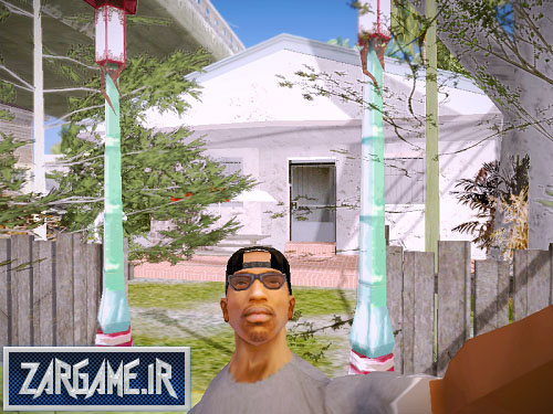 دانلود مود عکس سلفی گرفتن CJ برای (GTA 5 (San Andreas