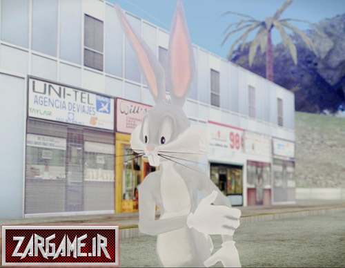 دانلود اسکین بانی خرگوشه برای (GTA 5 (San Andreas