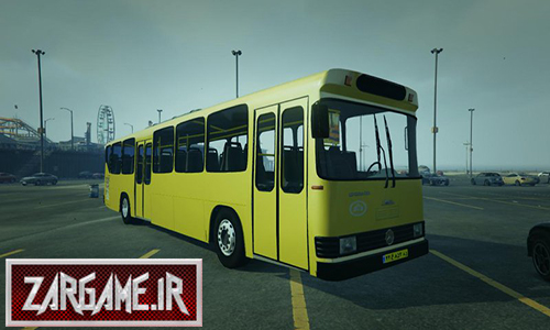 دانلود ماشین اتوبوس خط واحد ایرانی برای بازی GTA V