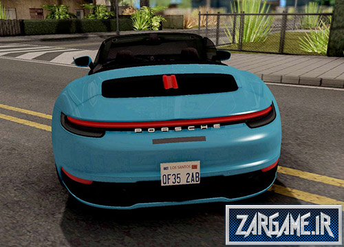 دانلود ماشین Porsche 911 Carrera 4S Cabriolet 2020 برای بازی (GTA 5 (San Andreas