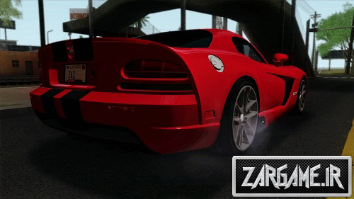 دانلود ماشین زیبای Dodge Viper SRT10 برای (GTA 5 (San Andreas