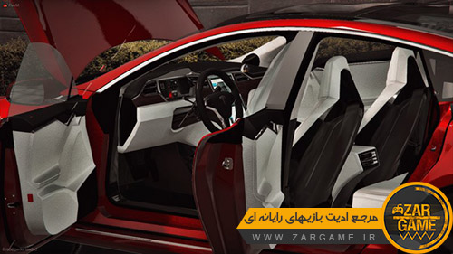 دانلود ماشین Tesla Model S برای بازی GTA V