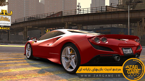 دانلود ماشین 2019 Ferrari F8 Tributo برای بازی GTA IV