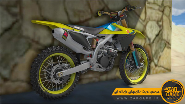 دانلود موتور سیکلت 2021 Suzuki RM-Z 250 برای بازی GTA San Andreas