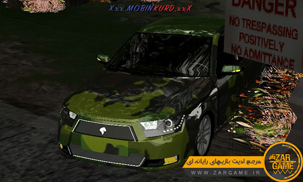 دانلود خودروی دنا ارتشی ادیت Mobin kurd برای بازی GTA SA اندروید و PC
