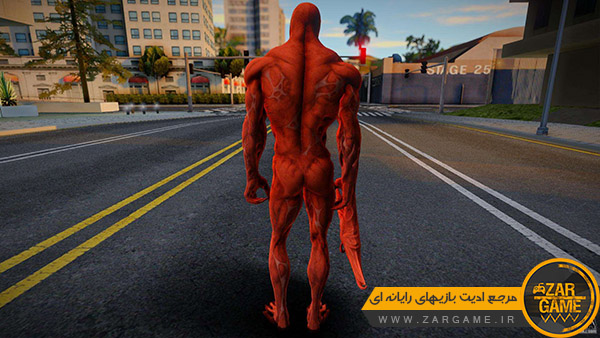 دانلود اسکین کاراکتر کارنیج | Carnage برای بازی GTA San Andreas