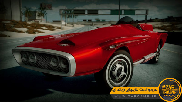 دانلود ماشین 1960 Plymouth XNR Ghia Roadster کانسپت برای بازی GTA San Andreas