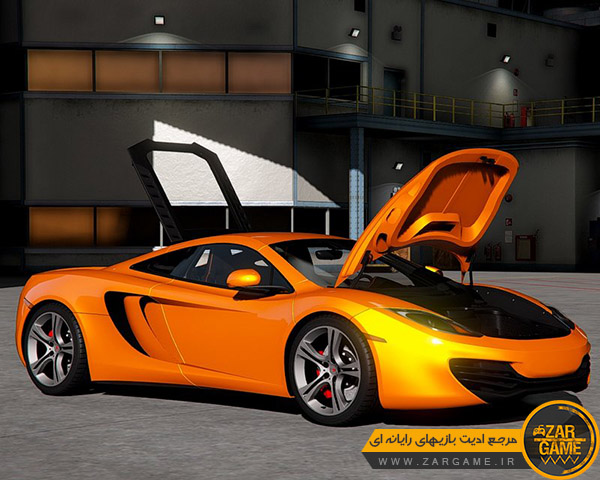 دانلود خودروی 2011 McLaren MP4-12C Coupé برای بازی GTA V