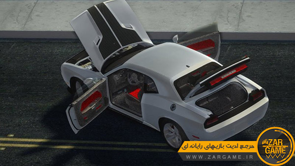 دانلود ماشین 2012 Dodge Challenger SRT8 برای بازی GTA San Andreas