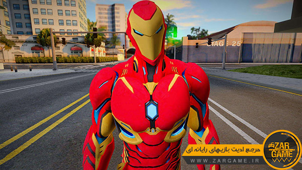 دانلود اسکین کاراکتر Ironman Prime از بازی Marvel Duel برای بازی GTA San Andreas