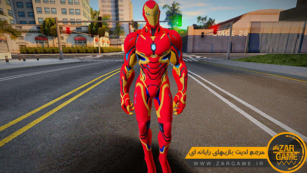 دانلود اسکین کاراکتر Ironman Prime از بازی Marvel Duel برای بازی GTA San Andreas