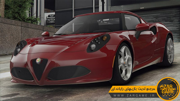 دانلود ماشین 2014 Alfa Romeo 4C برای بازی GTA V