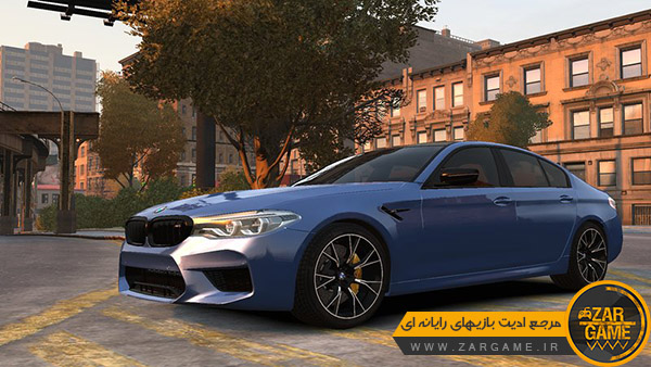 دانلود ماشین 2018 BMW M5 Competition برای بازی GTA IV