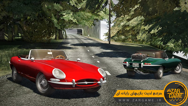 دانلود ماشین Jaguar XK-E Series I E-Type Convertible 1964 برای بازی GTA San Andreas