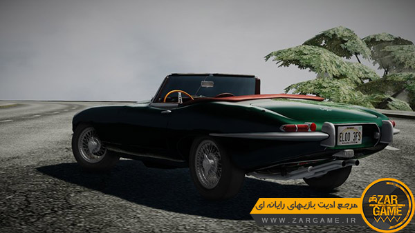 دانلود ماشین Jaguar XK-E Series I E-Type Convertible 1964 برای بازی GTA San Andreas