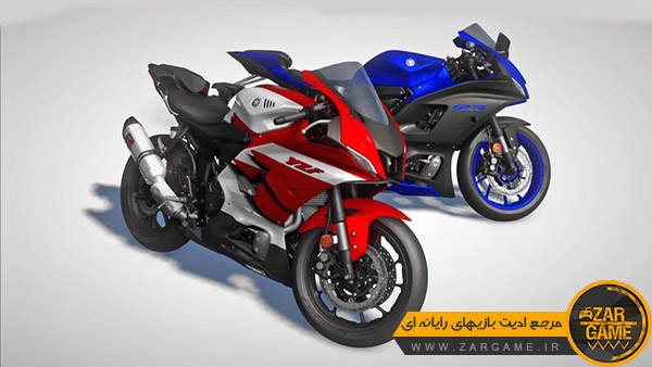دانلود موتور سیکلت 2022 Yamaha YZF-R7 برای بازی GTA San Andreas