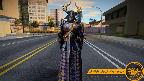 دانلود اسکین کاراکتر Tadakatsu Honda از بازی Samurai Warriors برای بازی GTA San Andreas
