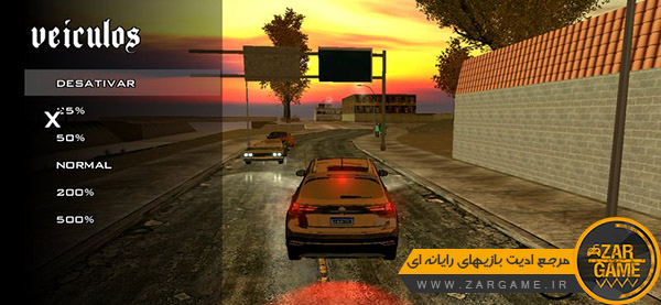 دانلود مود کنترل ترافیک خودروها و عابرین پیاده برای بازی GTA SA اندروید