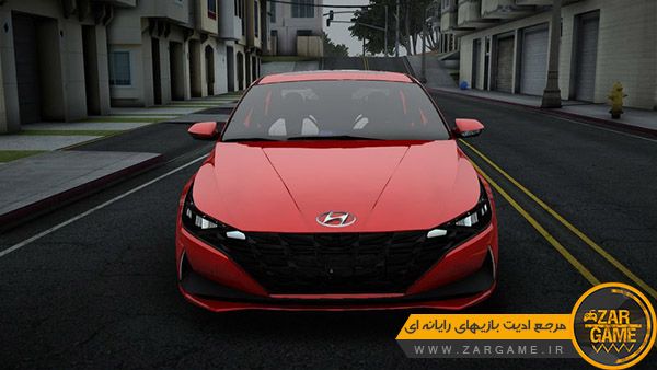 دانلود ماشین Hyundai Elantra 2021 برای بازی GTA San Andreas