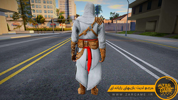 دانلود اسکین کاراکتر Altair از بازی Assassins Creed برای بازی GTA San Andreas