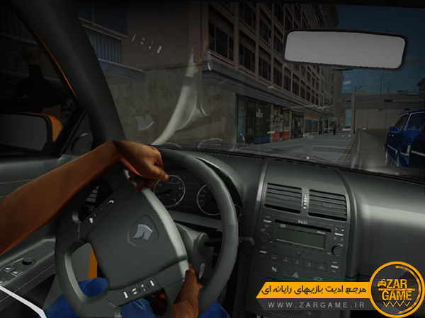 دانلود ماشین سمند سورن تاکسی برای بازی GTA San Andreas