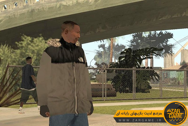 دانلود مود کاپشن زمستانی برای CJ در بازی GTA San Andreas