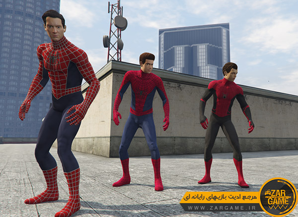 دانلود مود شخصیت Spider-Man PS4 برای بازی GTA V