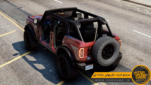 دانلود ماشین Ford Bronco Wildtrak 2021 برای بازی GTA V