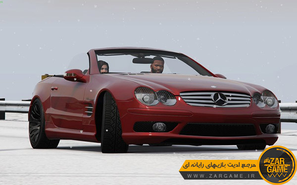 دانلود ماشین Mercedes-Benz SL55 AMG 2002 برای بازی GTA V