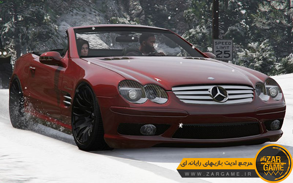 دانلود ماشین Mercedes-Benz SL55 AMG 2002 برای بازی GTA V