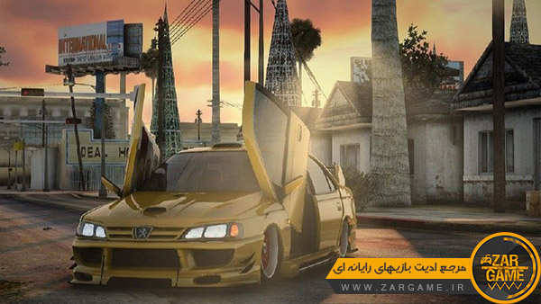 دانلود ماشین پژو پارس تیونینگ ادیت K.WIN برای بازی GTA San Andreas