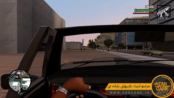 دانلود مود رانندگی با دید اول شخص برای بازی GTA San Andreas The Definitive Edition