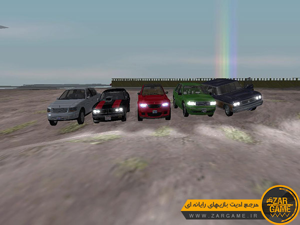 دانلود پک ماشین های بازی GTA V برای بازی GTA San Andreas