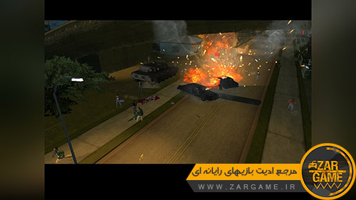 دانلود مود حمله بالاس ها به گروو استریت برای بازی GTA San Andreas