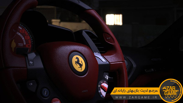 دانلود ماشین Ferrari 488 GTB 2016 برای بازی GTA V