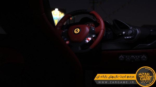 دانلود ماشین Ferrari 488 GTB 2016 برای بازی GTA V