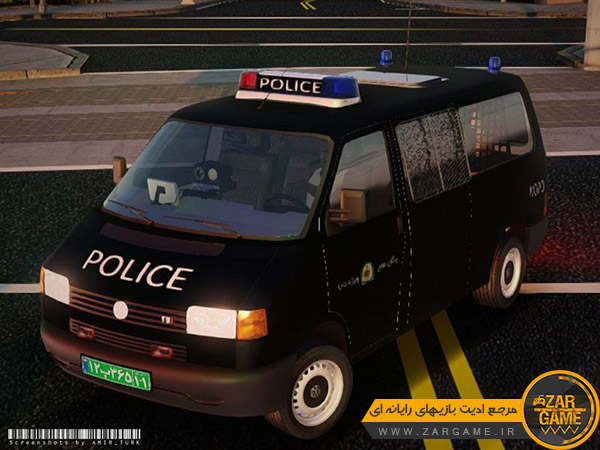 دانلود مود خودروی ون یگان ویژه برای بازی GTA San Andreas