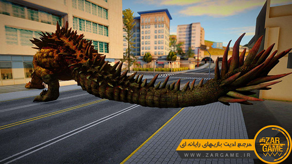 دانلود اسکین تمساح غول پیکر فیلم Rampage برای بازی GTA San Andreas