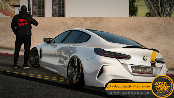 دانلود ماشین BMW M8 Grand Coupe Manhart 800 2021 برای بازی GTA San Andreas