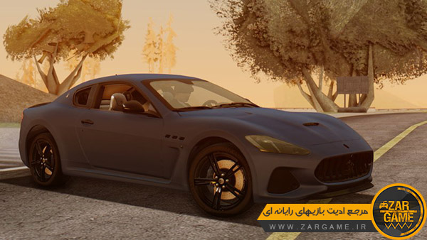 دانلود ماشین Maserati GranTurismo MC Stradale 2018 برای بازی GTA San Andreas