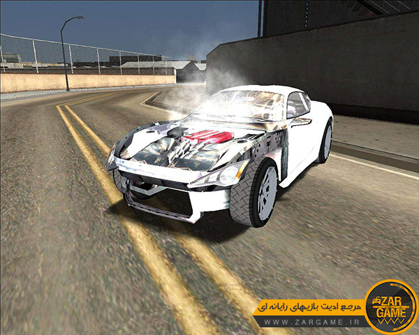 سلام مود آسیب دیدن طبیعی تر ماشین ها برای بازی GTA San Andreas