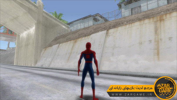 دانلود پک اسکین مرد عنکبوتی تماشایی برای بازی GTA San Andreas
