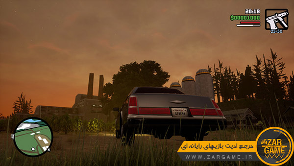 دانلود مود ظاهر کردن فوق سریع وسایل نقلیه برای بازی GTA SA Definitive Edition