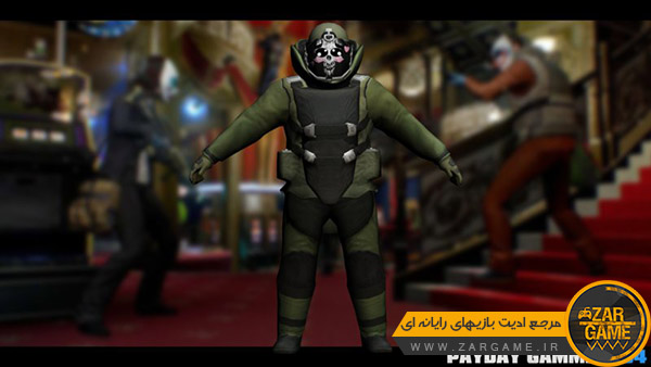 دانلود پک اسکین کاراکتر Sempai Dozer از بازی PAYDAY 2 برای بازی GTA San Andreas