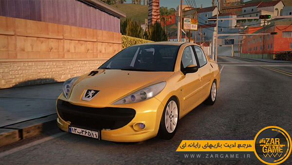 دانلود خودروی پژو 207 SD برای بازی GTA San Andreas