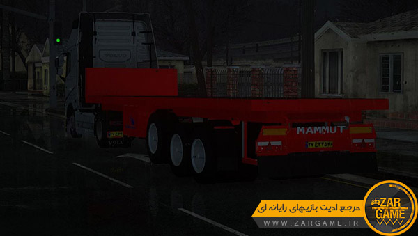 دانلود کامیون FH 500 ایرانی + یخچال و کفی ماموت برای بازی GTA San Andreas