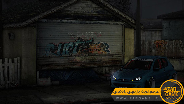 دانلود خودروی پژو 206 تیونینگ ادیت Asii برای بازی GTA San Andreas