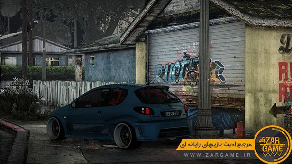 دانلود خودروی پژو 206 تیونینگ ادیت Asii برای بازی GTA San Andreas